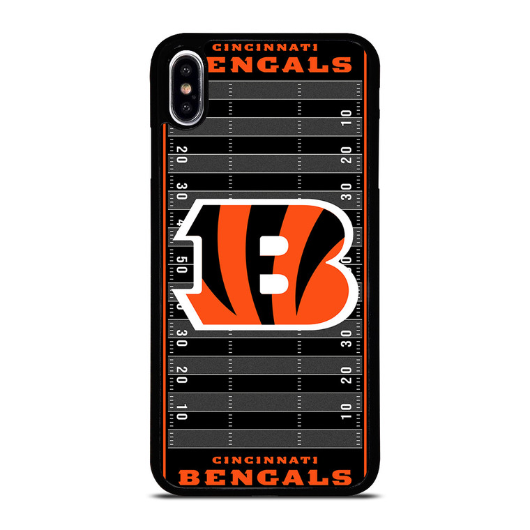 CINCINNATI BENGALS FOOTBALL FIELD iPhone XS Max Case Cover CINCINNATI BENGALS FOOTBALL FIELD iPhone XS Max Case Cover