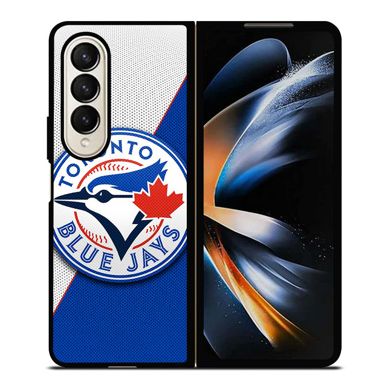 TORONTO BLUE JAYS MLB BASEBALL LOGO Samsung Galaxy Z Fold 4 Case Cover TORONTO BLUE JAYS MLB BASEBALL LOGO Samsung Galaxy Z Fold 4 Case Cover