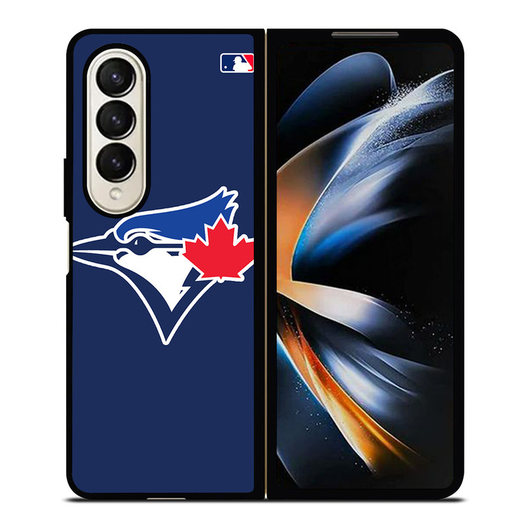 TORONTO BLUE JAYS MLB LOGO Samsung Galaxy Z Fold 4 Case Cover TORONTO BLUE JAYS MLB LOGO Samsung Galaxy Z Fold 4 Case Cover