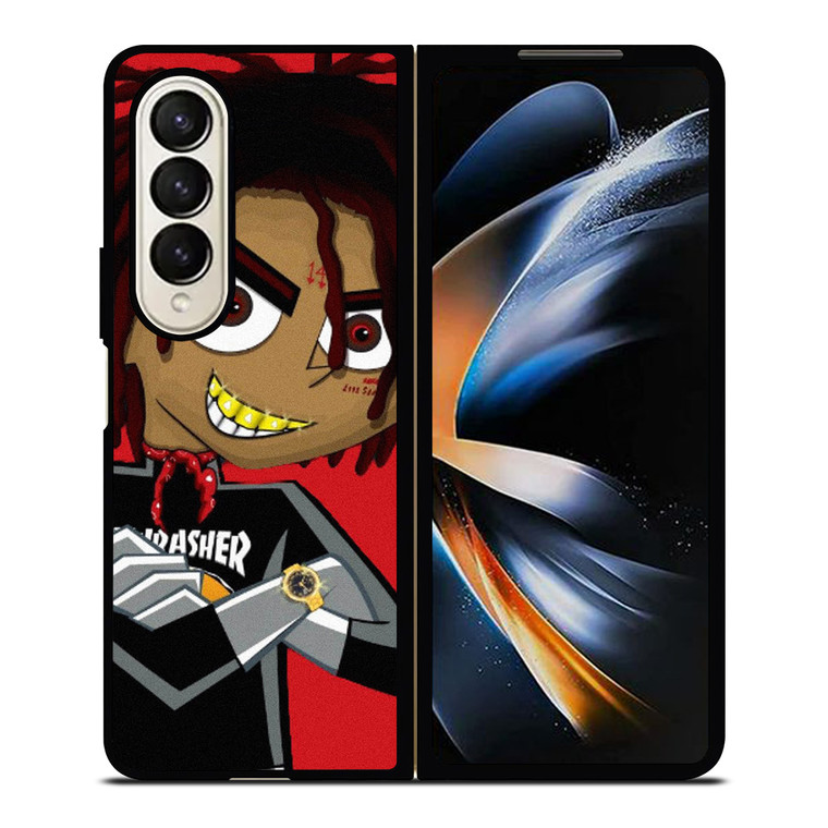 TRIPPIE REDD THRASHER RAPPER Samsung Galaxy Z Fold 4 Case Cover TRIPPIE REDD THRASHER RAPPER Samsung Galaxy Z Fold 4 Case Cover