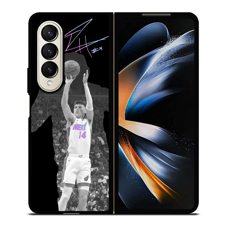 TYLER HERRO MIAMI HEAT NBA Samsung Galaxy Z Fold 4 Case Cover TYLER HERRO MIAMI HEAT NBA Samsung Galaxy Z Fold 4 Case Cover