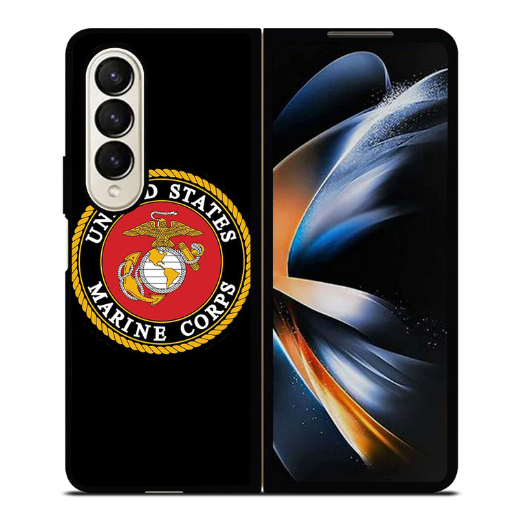 UNITED STATES MARINE CORPS LOGO Samsung Galaxy Z Fold 4 Case Cover