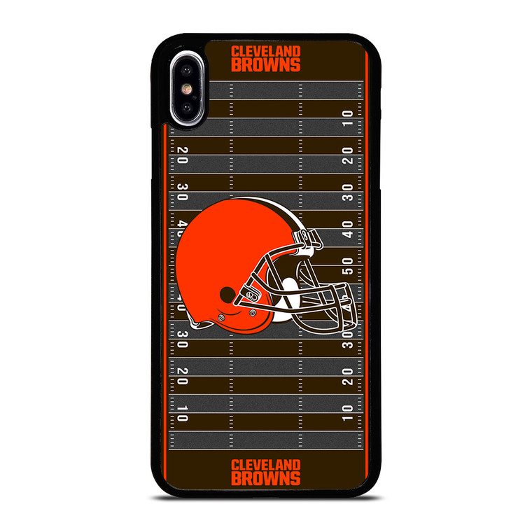 CLEVELAND BROWNS FOOTBALL FIELD iPhone XS Max Case Cover