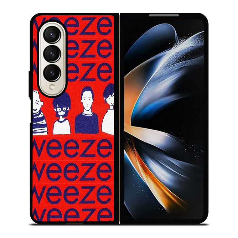 WEEZER ROCK BAND ART Samsung Galaxy Z Fold 4 Case Cover