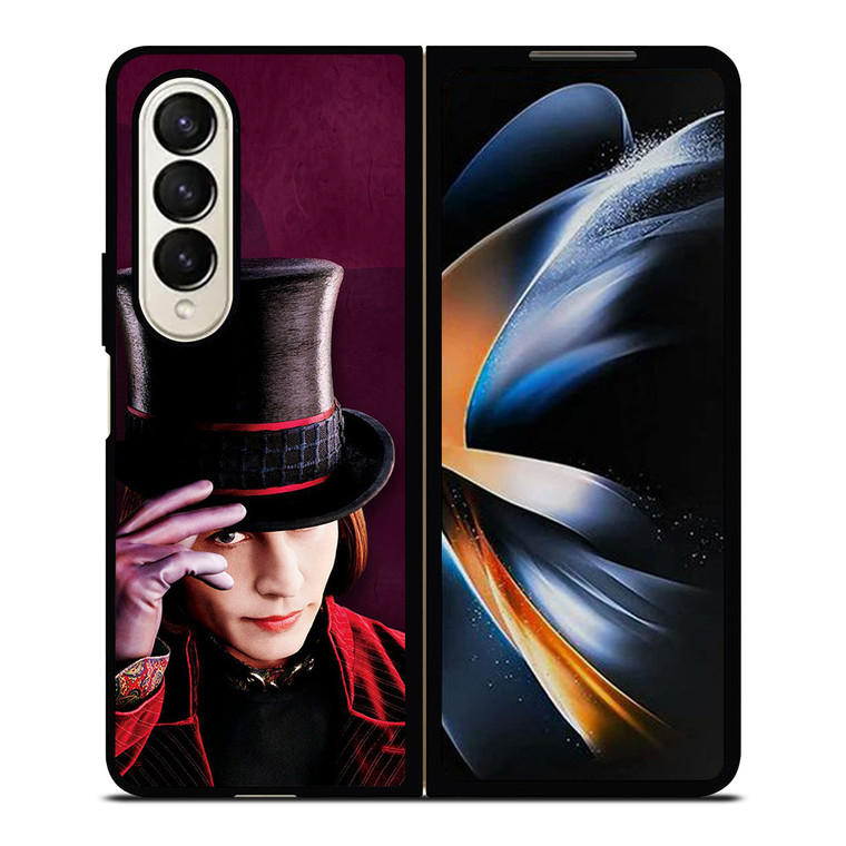 WILLY WONKA JOHNNY DEPP 2 Samsung Galaxy Z Fold 4 Case Cover