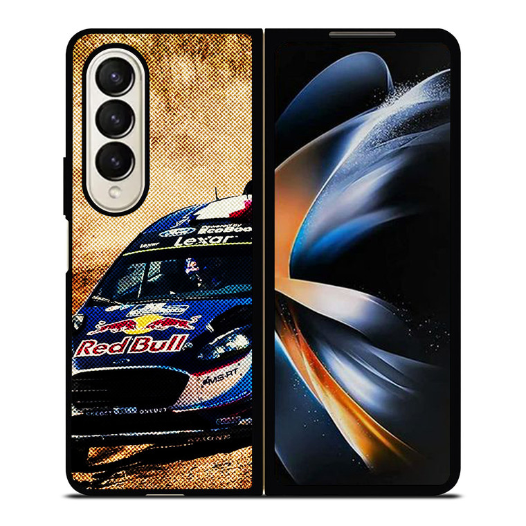 WRC RALLY SEBASTIEN OGIER FORD Samsung Galaxy Z Fold 4 Case Cover