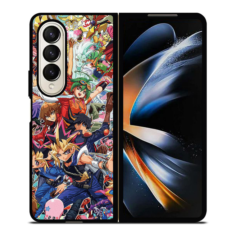 YU GI OH GAMES COLLAGE Samsung Galaxy Z Fold 4 Case Cover
