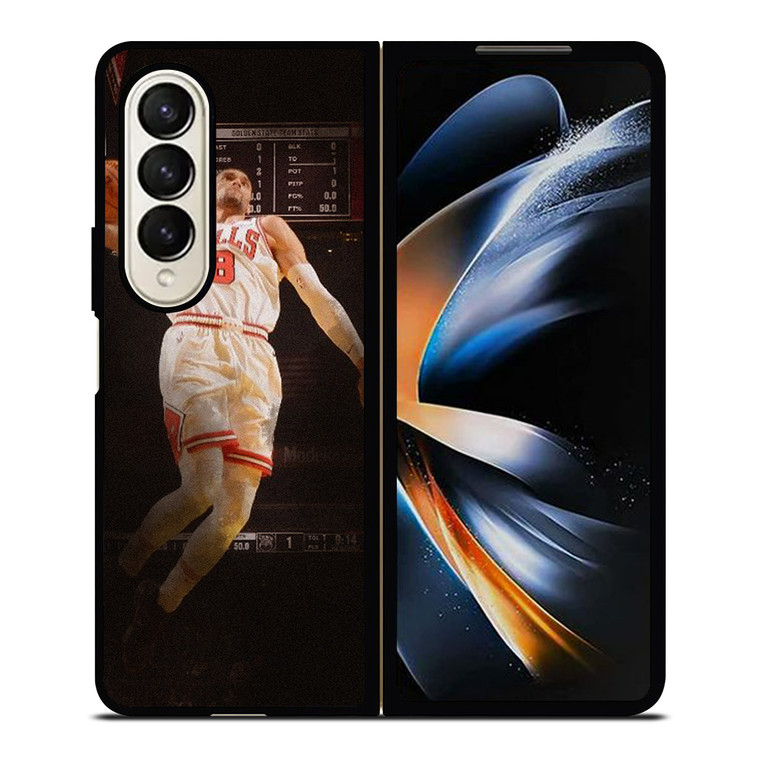 ZACH LAVINE CHICAGO BULLS DUNK Samsung Galaxy Z Fold 4 Case Cover