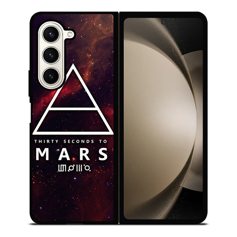 30 THIRTY SECONDS TO MARS NEBULA Samsung Galaxy Z Fold 5 Case Cover