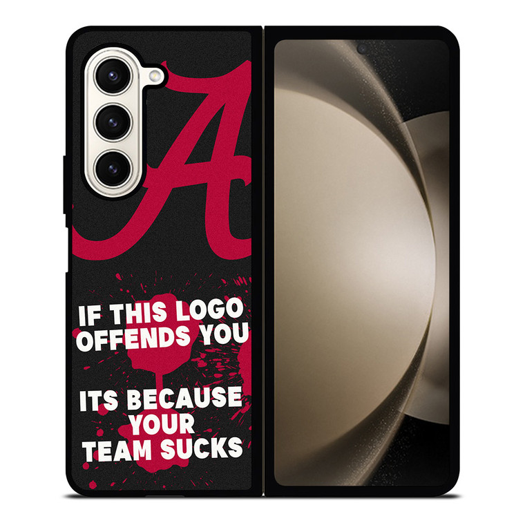 ALABAMA CRIMSON TIDE FOOTBALL FUNNY Samsung Galaxy Z Fold 5 Case Cover