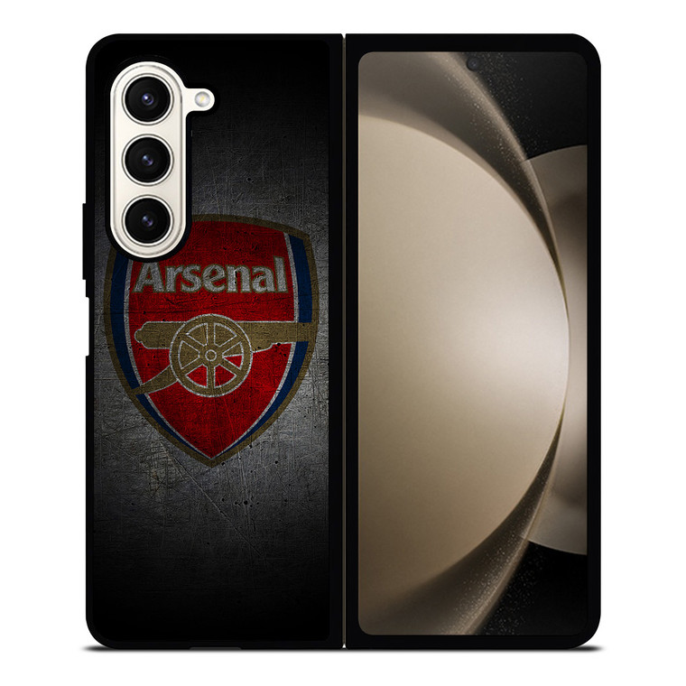 ARSENAL FC GUNNERS GRUNGE LOGO Samsung Galaxy Z Fold 5 Case Cover