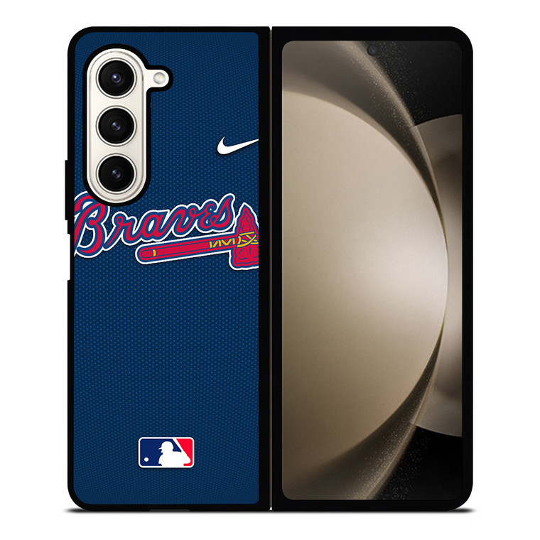 ATLANTA BRAVES MLB BASEBALL NIKE Samsung Galaxy Z Fold 5 Case Cover