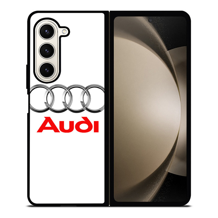 AUDI CAR LOGO Samsung Galaxy Z Fold 5 Case Cover