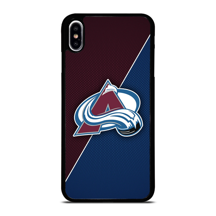 COLORADO AVALANCHE NHL HOCKEY LOGO iPhone XS Max Case Cover