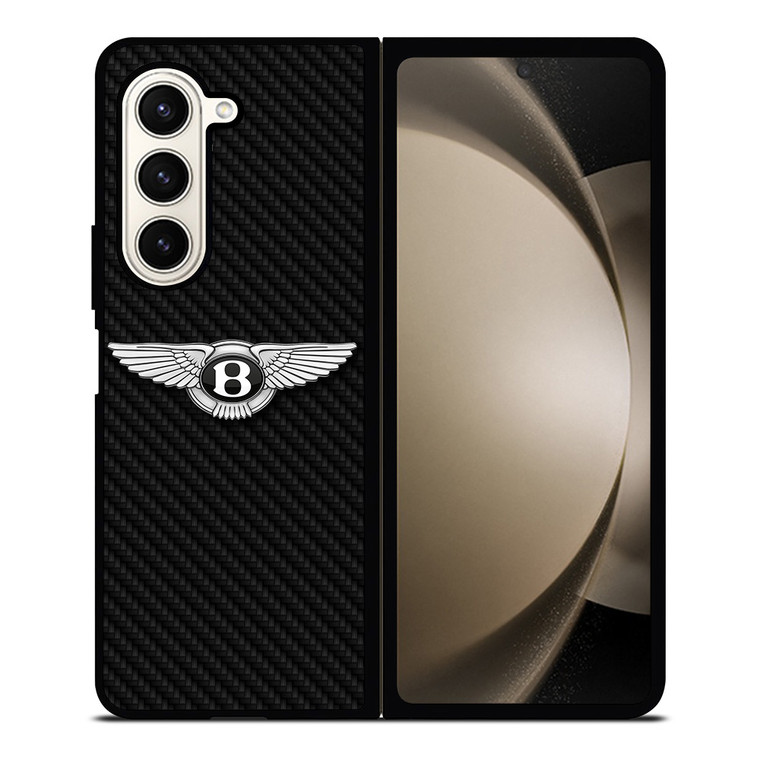 BENTLEY MOTORS CARBON FIBER Samsung Galaxy Z Fold 5 Case Cover BENTLEY MOTORS CARBON FIBER Samsung Galaxy Z Fold 5 Case Cover