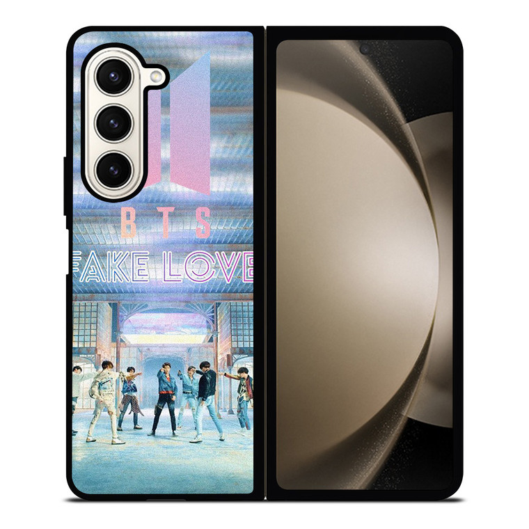 BTS KPOP FAKE LOVE Samsung Galaxy Z Fold 5 Case Cover BTS KPOP FAKE LOVE Samsung Galaxy Z Fold 5 Case Cover