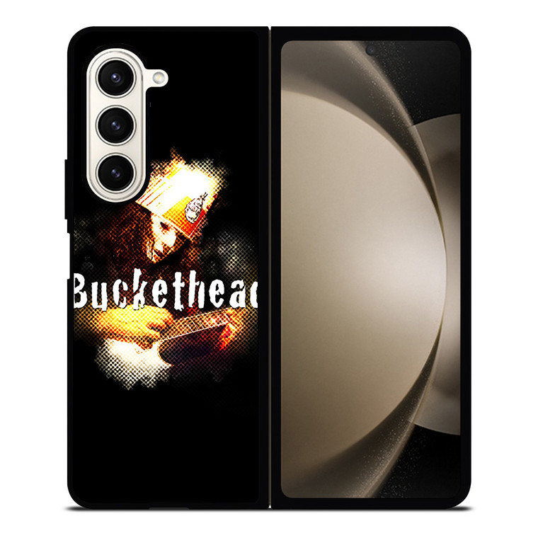 BUCKETHEAD METAL LOGO 2 Samsung Galaxy Z Fold 5 Case Cover