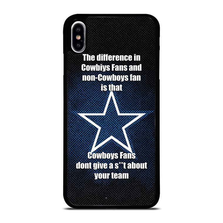 DALLAS COWBOYS FOOTBALL NFL MEMES iPhone XS Max Case Cover