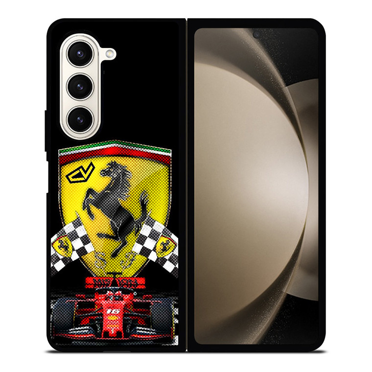 CHARLES LECLERC FERRARI FORMULA ONE F1 RACING 4 Samsung Galaxy Z Fold 5 Case Cover