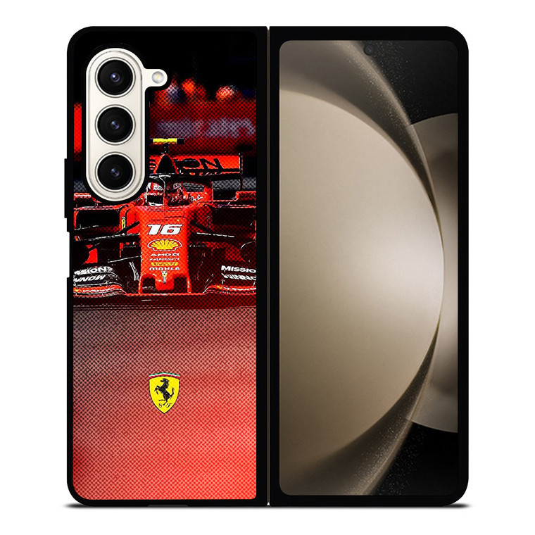 CHARLES LECLERC FERRARI FORMULA ONE F1 Samsung Galaxy Z Fold 5 Case Cover