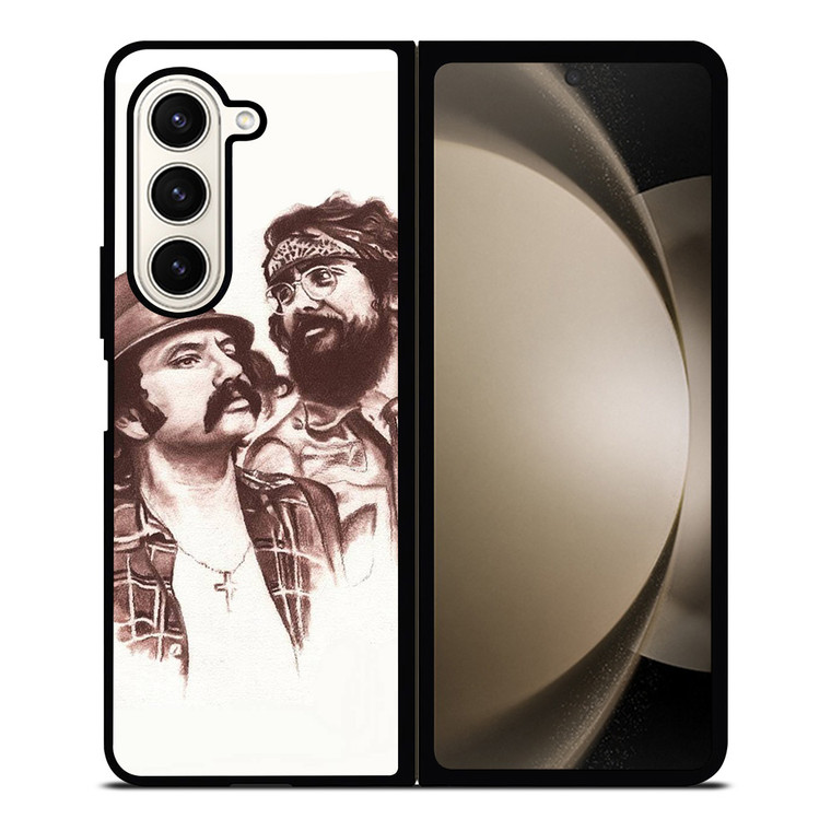 CHEECH AND CHONG COMEDY DUO Samsung Galaxy Z Fold 5 Case Cover