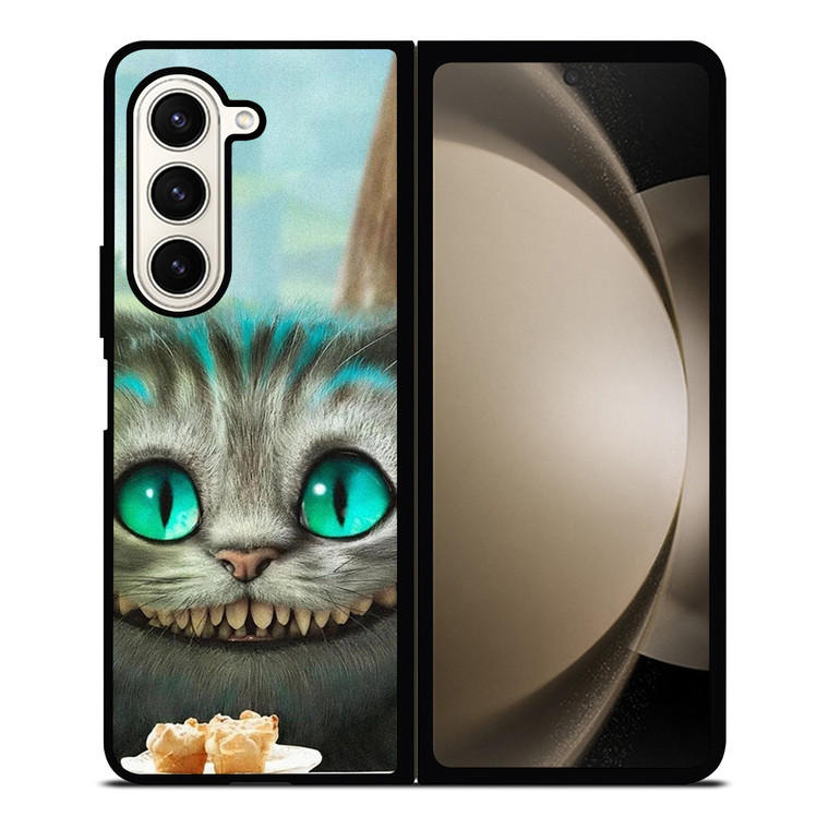 CHESHIRE CAT ALICE IN WONDERLAND CUTE Samsung Galaxy Z Fold 5 Case Cover