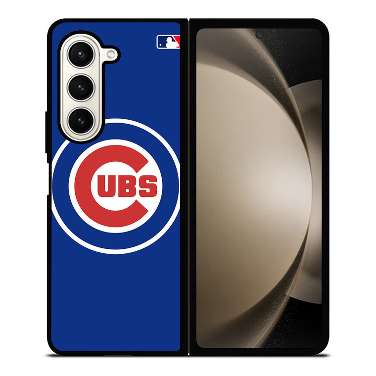 CHICAGO CUBS MLB LOGO Samsung Galaxy Z Fold 5 Case Cover