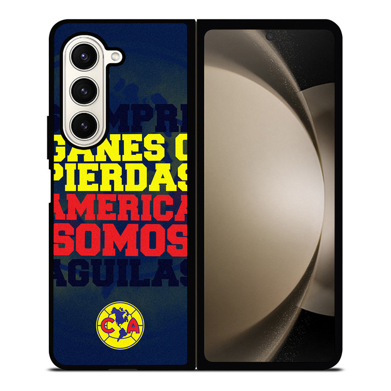 CLUB AMERICA FOOTBALL FANS QUOTE Samsung Galaxy Z Fold 5 Case Cover