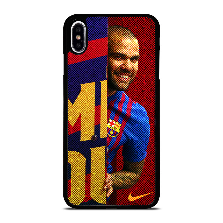 DANI ALVES FC BARCELONA NIKE iPhone XS Max Case Cover