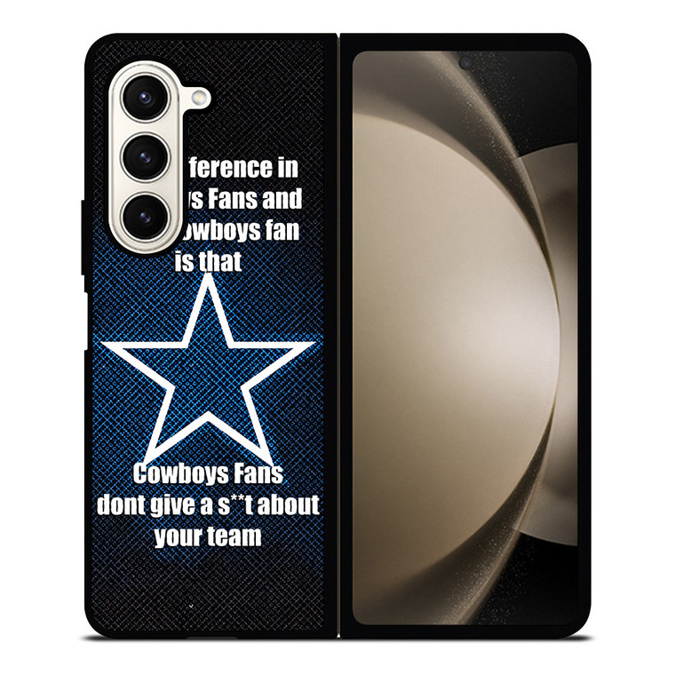 DALLAS COWBOYS FOOTBALL NFL MEMES Samsung Galaxy Z Fold 5 Case Cover