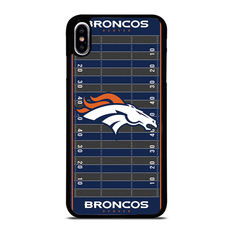 DENVER BRONCOS FOOTBALL FIELD iPhone XS Max Case Cover