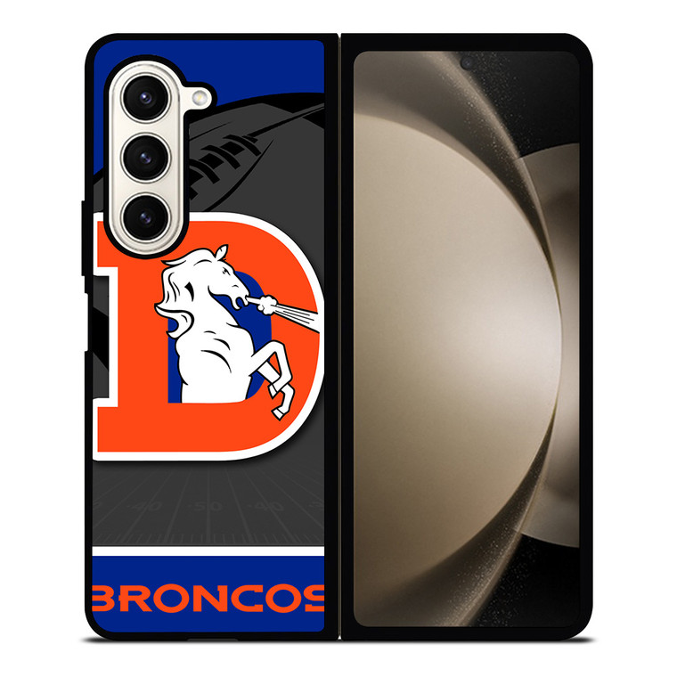 DENVER BRONCOS NFL TEAM Samsung Galaxy Z Fold 5 Case Cover