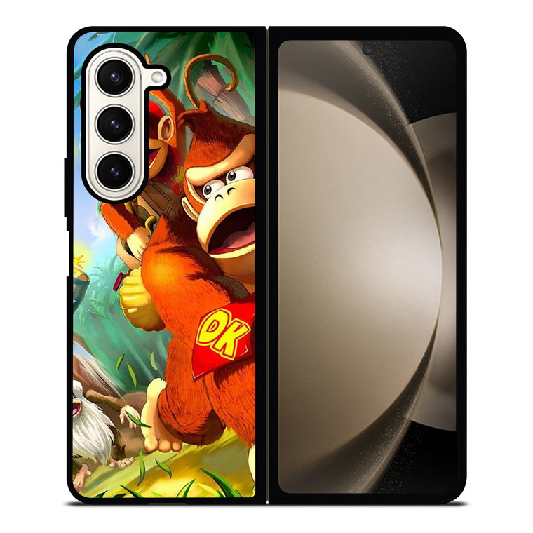 DONKEY KONG NINTENDO GAMES 4 Samsung Galaxy Z Fold 5 Case Cover