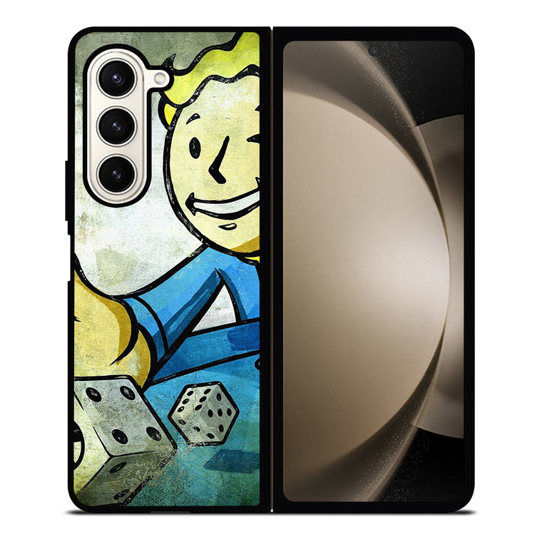 FALLOUT VAULT BOY 3 Samsung Galaxy Z Fold 5 Case Cover FALLOUT VAULT BOY 3 Samsung Galaxy Z Fold 5 Case Cover