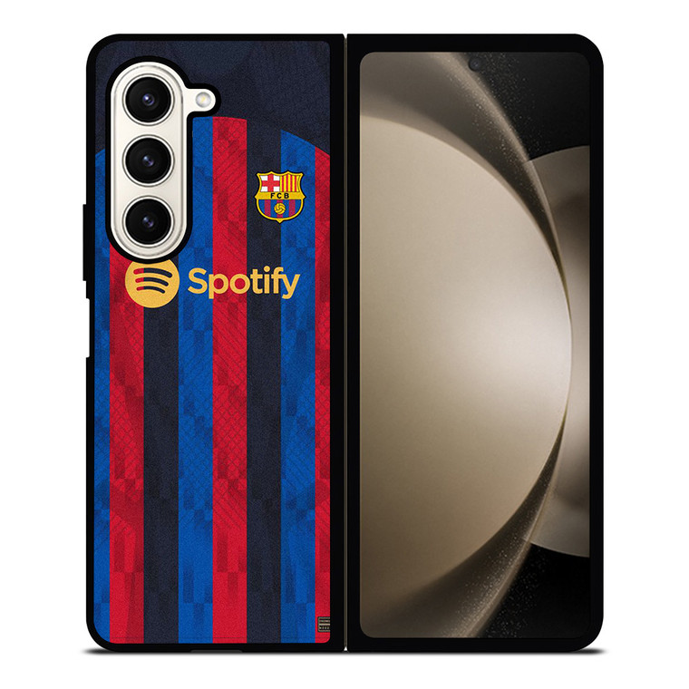 FC BARCELONA JERSEY 2022-23 Samsung Galaxy Z Fold 5 Case Cover