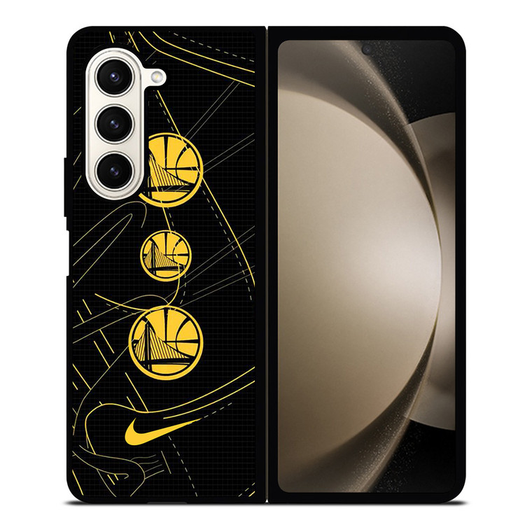 GOLDEN STATE WARRIORS NIKE NBA BASKETBALL Samsung Galaxy Z Fold 5 Case Cover