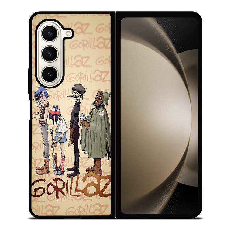 GORILLAZ ENGLISH BAND 3 Samsung Galaxy Z Fold 5 Case Cover