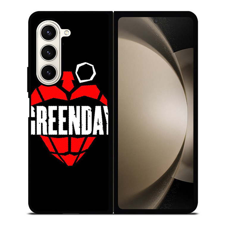 GREEN DAY ROCK BAND AMERICAN IDIOT Samsung Galaxy Z Fold 5 Case Cover