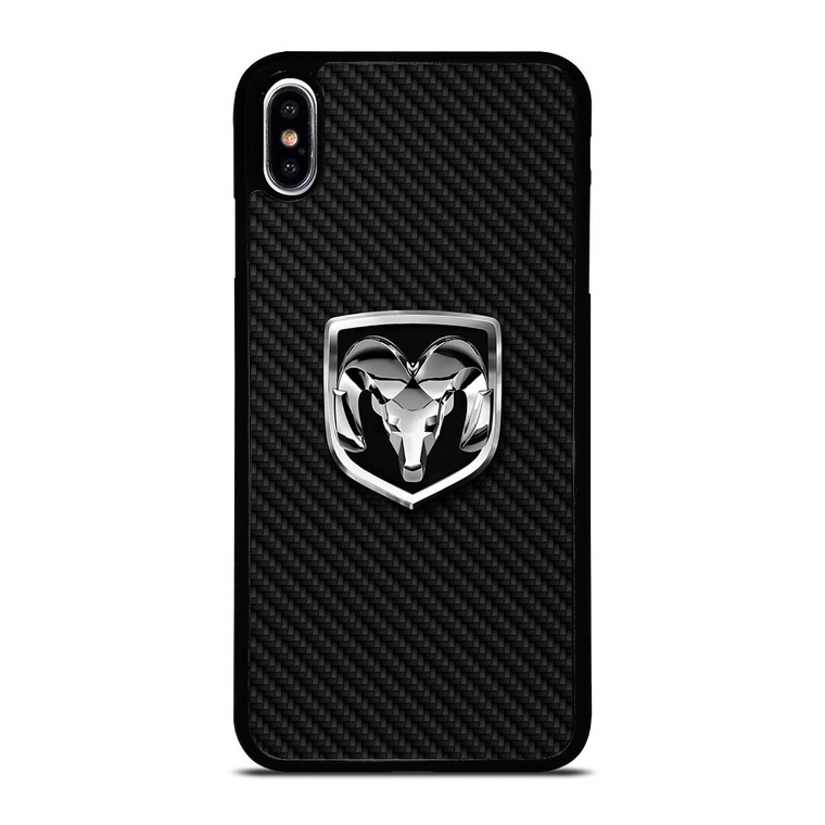 DODGE RAM CARBON FIBER iPhone XS Max Case Cover