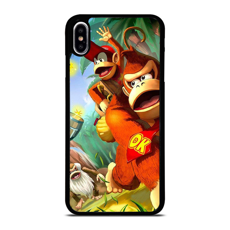 DONKEY KONG NINTENDO GAMES 4 iPhone XS Max Case Cover