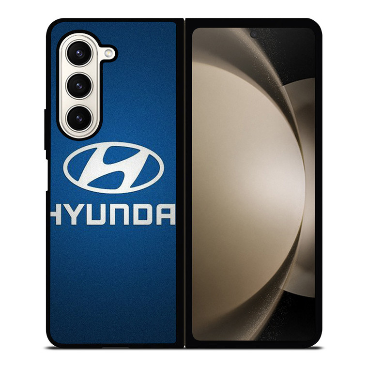 HYUNDAI MOTOR BLUE LOGO Samsung Galaxy Z Fold 5 Case Cover