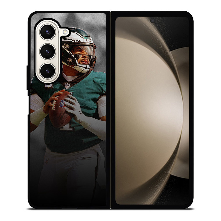 JALEN HURTS PHILADELPHIA EAGLES NFL Samsung Galaxy Z Fold 5 Case Cover