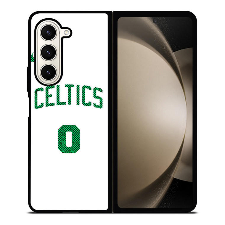 JAYSON TATUM BOSTON CELTICS NIKE NBA 2021-22 Samsung Galaxy Z Fold 5 Case Cover JAYSON TATUM BOSTON CELTICS NIKE NBA 2021-22 Samsung Galaxy Z Fold 5 Case Cover