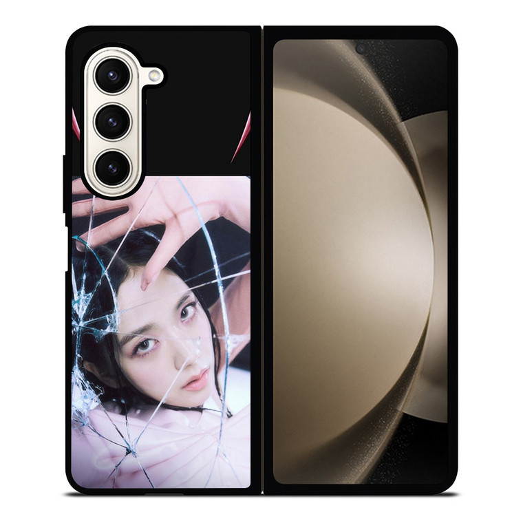 JISOO BLACKPINK PINK VENOM Samsung Galaxy Z Fold 5 Case Cover