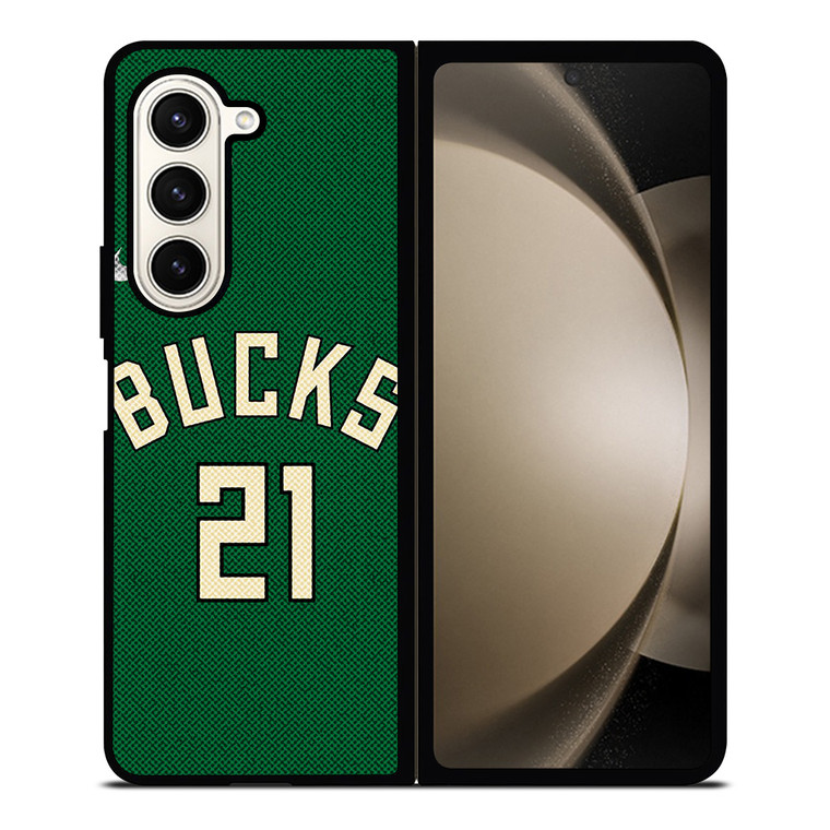 JRUE HOLIDAY MILWAUKEE BUCKS NIKE NBA 2021-22 Samsung Galaxy Z Fold 5 Case Cover JRUE HOLIDAY MILWAUKEE BUCKS NIKE NBA 2021-22 Samsung Galaxy Z Fold 5 Case Cover