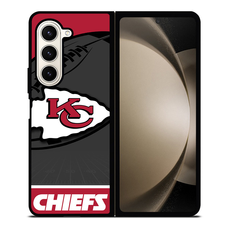 KANSAS CITY CHIEFS NFL TEAM Samsung Galaxy Z Fold 5 Case Cover