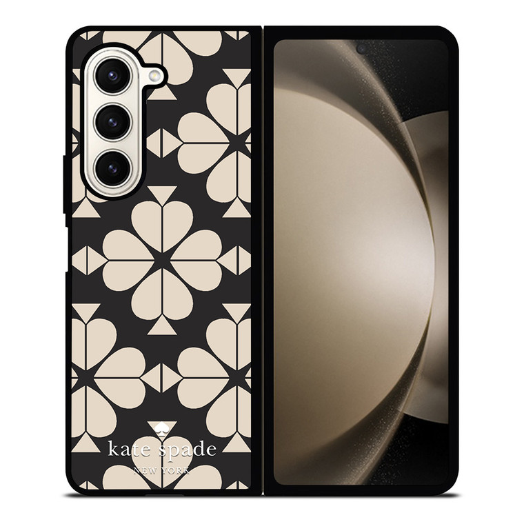 KATE SPADE JACQUARD CREAM Samsung Galaxy Z Fold 5 Case Cover
