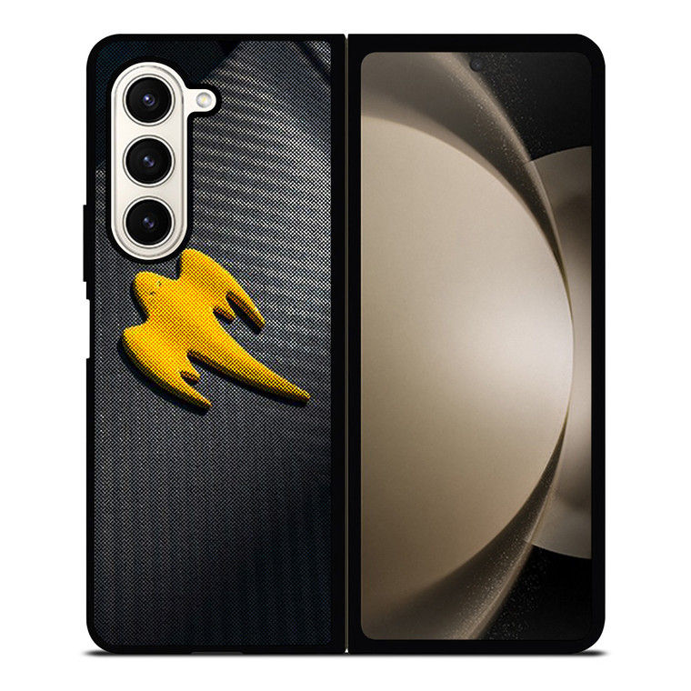 KOENIGSEGG GHOST CAR LOGO YELLOW Samsung Galaxy Z Fold 5 Case Cover KOENIGSEGG GHOST CAR LOGO YELLOW Samsung Galaxy Z Fold 5 Case Cover
