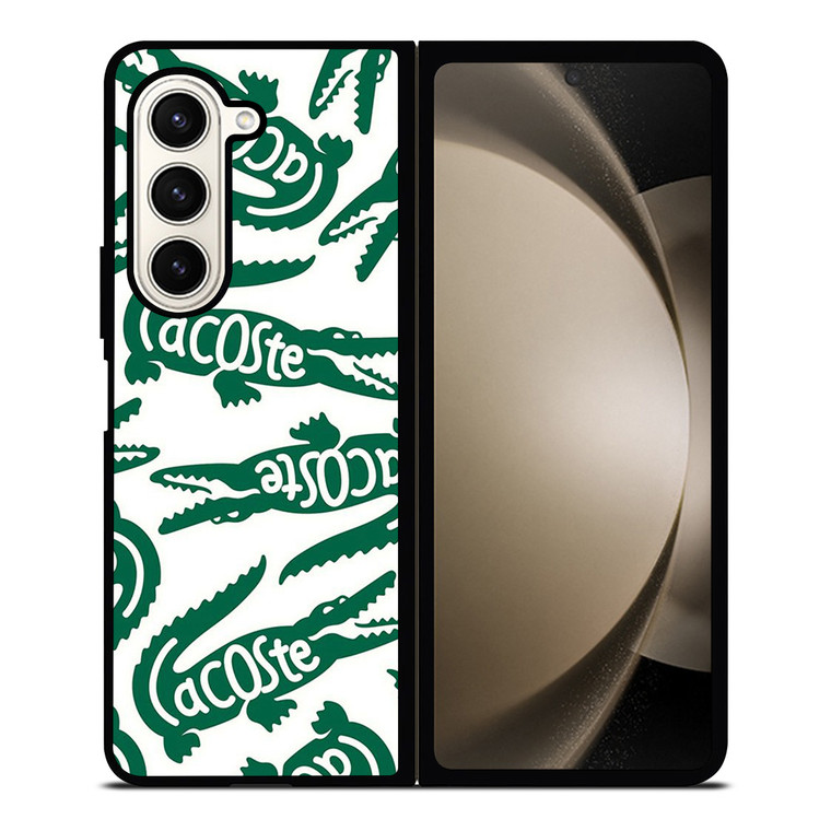 LACOSTE PATTERN Samsung Galaxy Z Fold 5 Case Cover