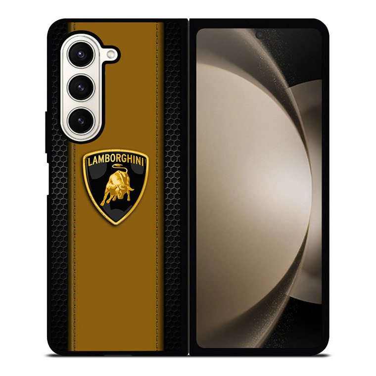 LAMBORGHINI CAR METAL CARBON Samsung Galaxy Z Fold 5 Case Cover